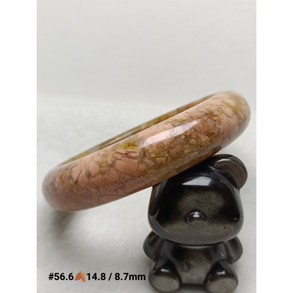 🎼妖花阿拉善🍂#56.6🍂🎶爆裂阿拉善🎵手鐲 福鐲 平安鐲🎼-細節圖7