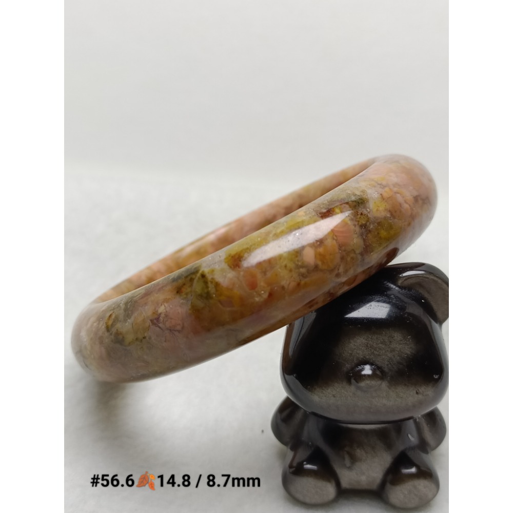 🎼妖花阿拉善🍂#56.6🍂🎶爆裂阿拉善🎵手鐲 福鐲 平安鐲🎼-細節圖9