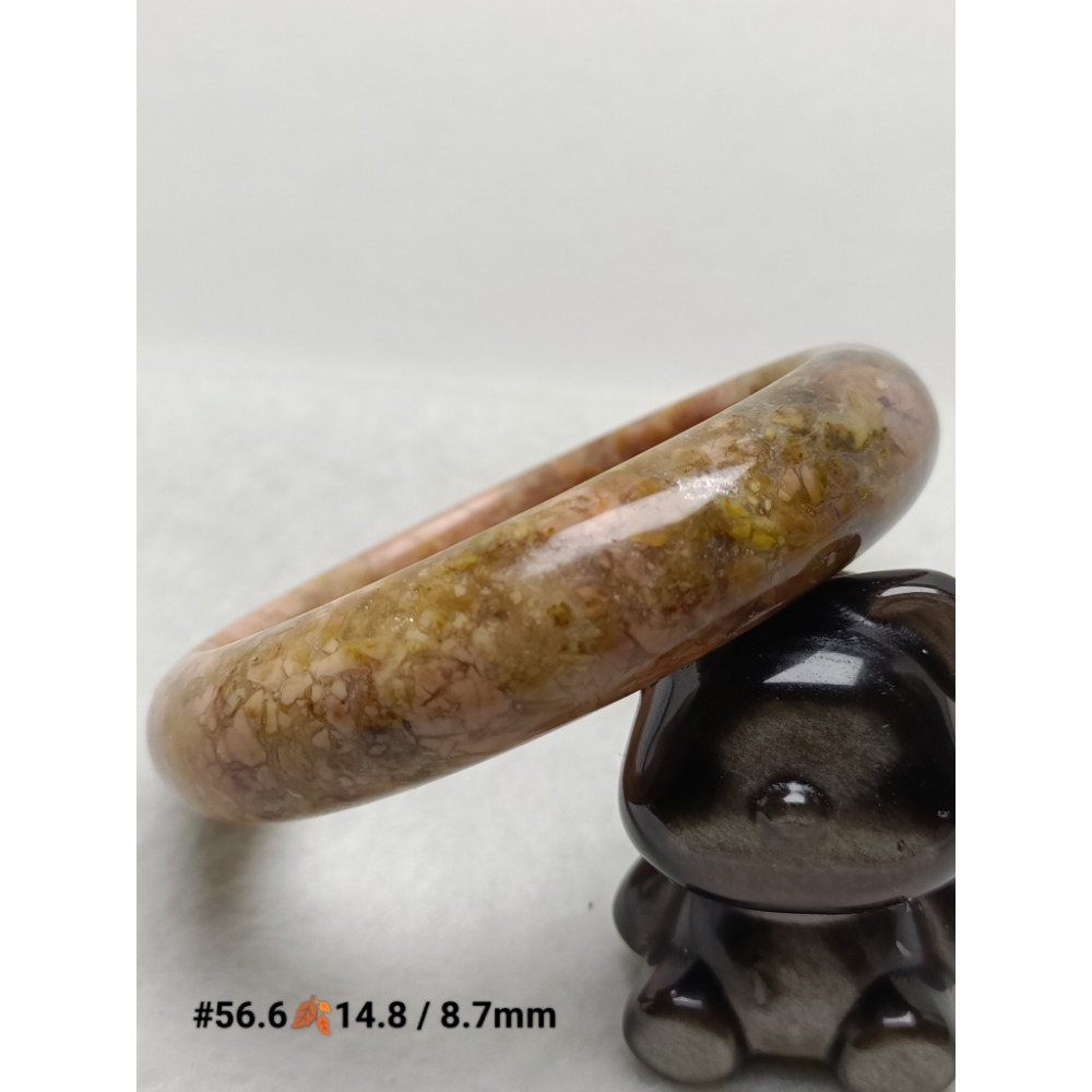 🎼妖花阿拉善🍂#56.6🍂🎶爆裂阿拉善🎵手鐲 福鐲 平安鐲🎼-細節圖10