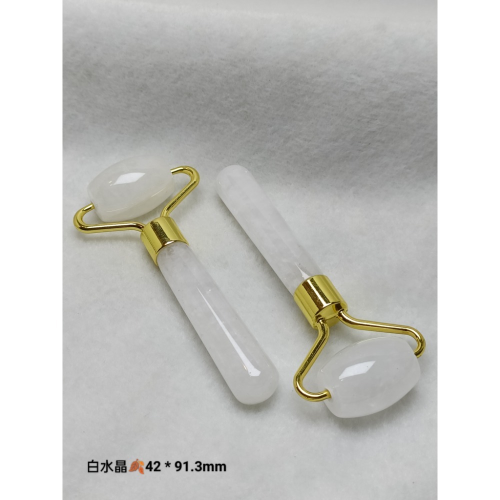 🎼水晶 滾輪器🎶按摩🎵粉水晶🎼白水晶🎶東菱玉🎵-細節圖5