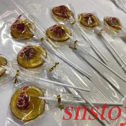 sns 古早味 梅子麥芽棒棒糖 (30支) 梅心 棒棒糖 梅子 麥芽糖 麥芽棒棒糖 梅心麥芽糖 總長15公分-細節圖4