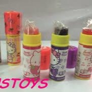 sns 古早味 卡通 kiki貓 口紅棒 口紅糖 綜合口味(12入)有葡萄.櫻桃.草莓-細節圖3