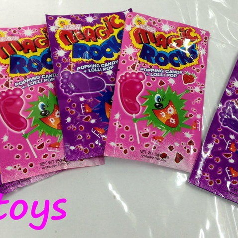 sns 古早味 棒棒糖 龐克樂跳腳棒糖 葡萄腳Y糖 腳ㄚ跳跳糖 跳跳糖 跳跳腳Y棒糖 (20包)另有 草莓 口味-細節圖2