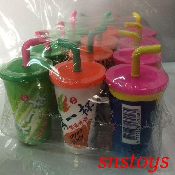 sns 古早味 懷舊零食 來一杯 可樂風味糖 可樂糖 飲料杯造型-細節圖2