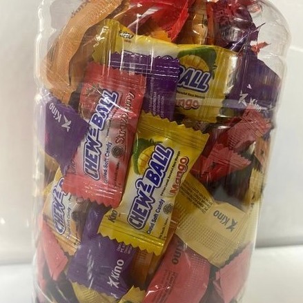 sns 古早味 懷舊零食 綜合水果 軟糖 曼陀珠 你可吞 糖果 小包裝(200粒) 原產地:印尼-細節圖2