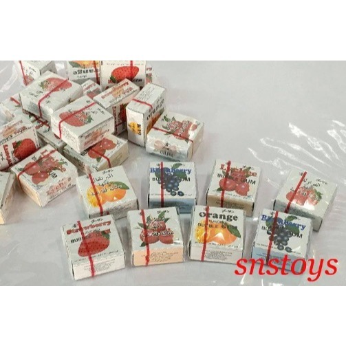 sns 古早味 懷舊零食 丸川 口香糖 彈珠 水果 口香糖 彈珠 水果口香糖 彈珠口香糖 50小盒-細節圖2