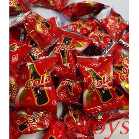 sns 古早味 喜糖 硬糖 可口可樂 糖果 cola 可樂糖(300g/約55顆)-細節圖2