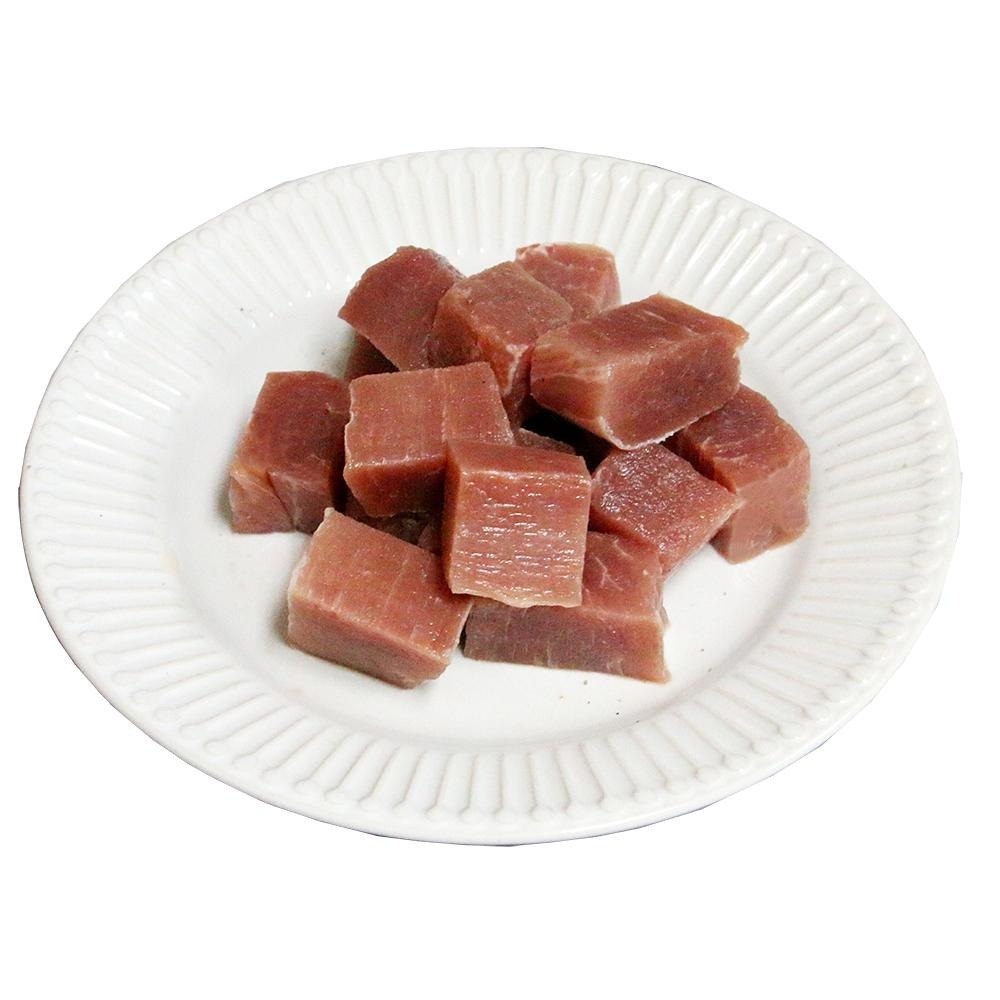 【田食原】新鮮菲力骰子豬200g 軟嫩美味 原肉塊 天然無添加 低脂肪 低熱量 美食好吃 小里肌 腰內肉-細節圖2