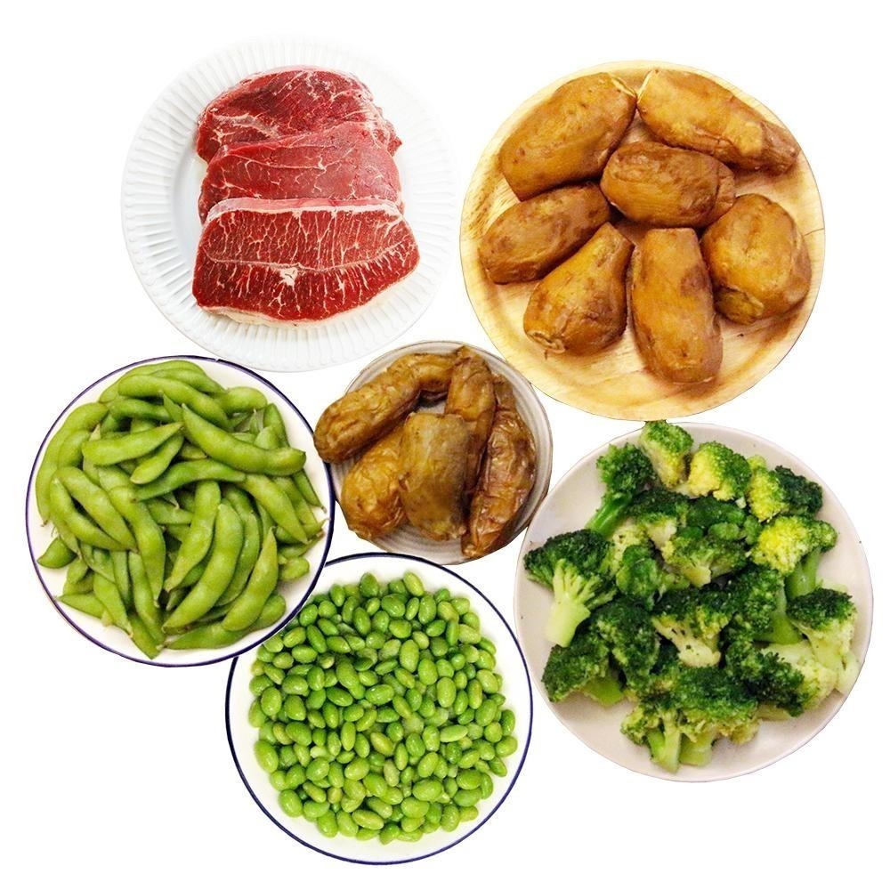 【田食原】799超值健身免運10件組 解凍即食 元氣飲食 健身餐 多樣冷凍蔬菜 蛋白質-細節圖2