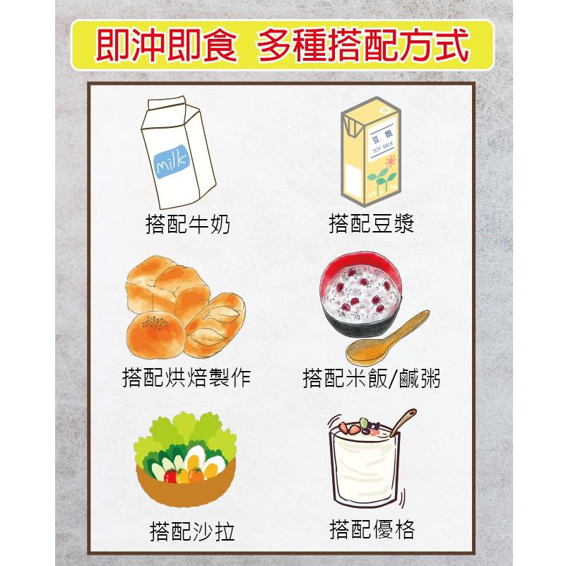 【田食原】麥片超值大四喜-2000g/組 減醣健身餐 即沖即食 燕麥片 黑麥片 十穀麥片 三色藜麥片 早餐營養 素食 免-細節圖7