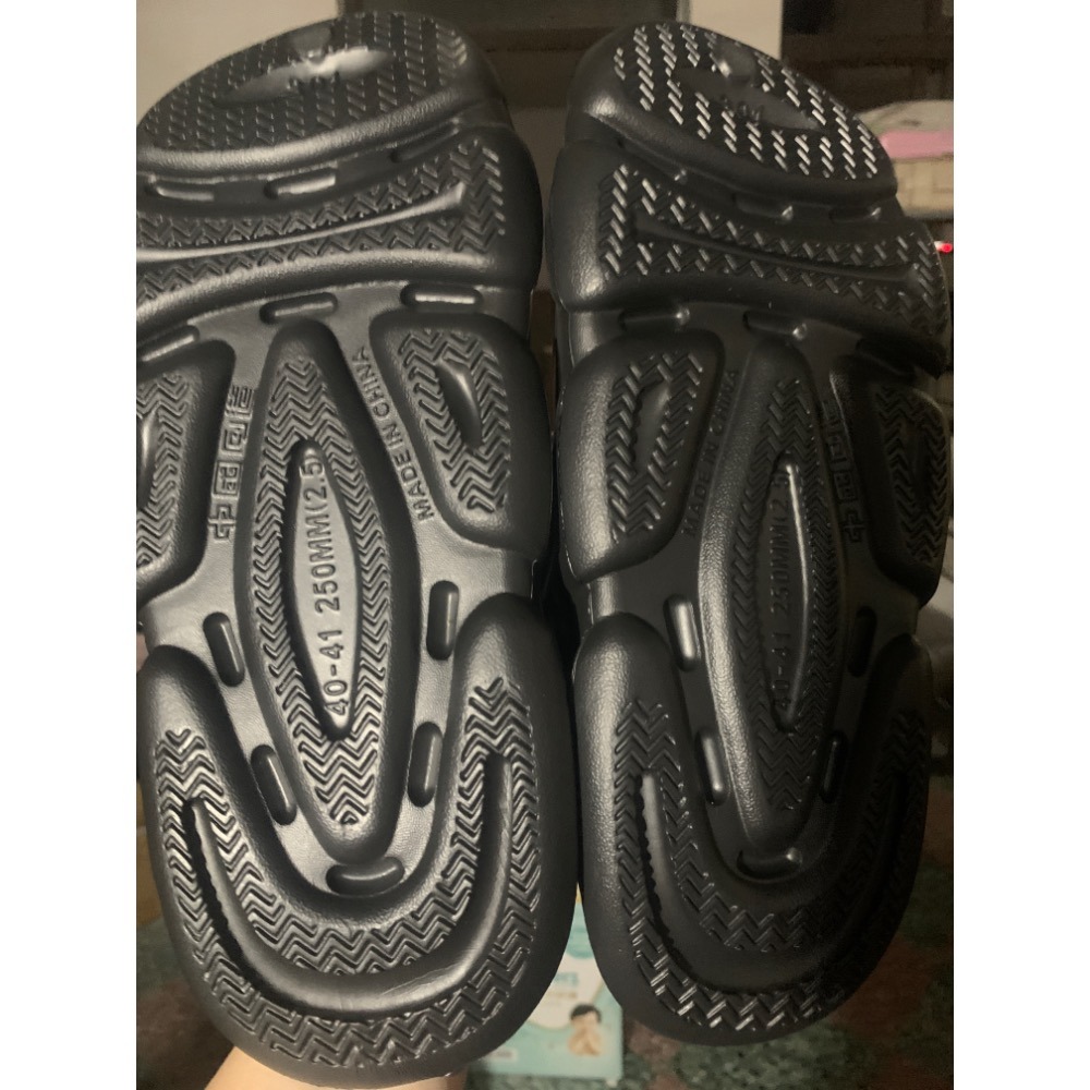 洞洞布希鞋 40-41 男鞋 女鞋 大童洞洞鞋 親子洞洞鞋 兒童室內拖 大童拖鞋-細節圖2