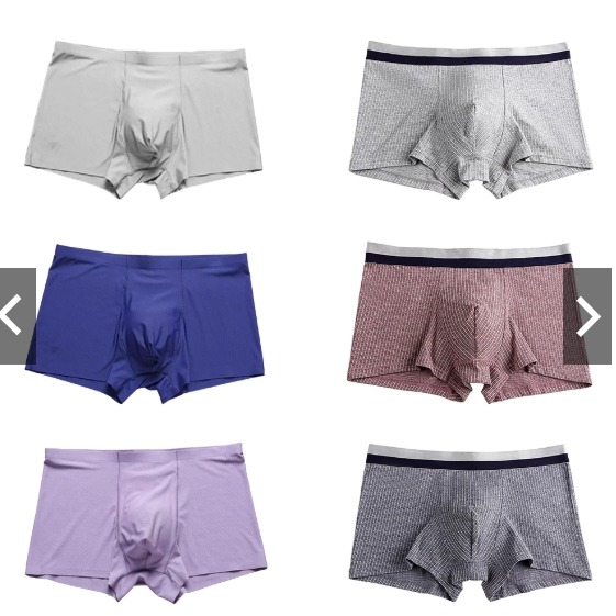 🛒【出清 一件不留】男 平口內褲 冰絲涼感 網眼透氣 瓶口內褲 四角內褲 內褲 男內褲 出清 冰絲內褲 涼感內褲-細節圖2