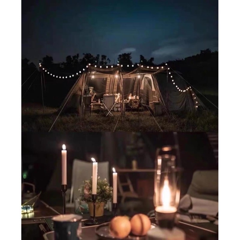 🔺現貨🔺氣泡圓USB燈串聖誕燈 LED戶外防水 露營美學 生日派對 背景燈 氣氛燈 裝飾燈 聖誕節-細節圖4