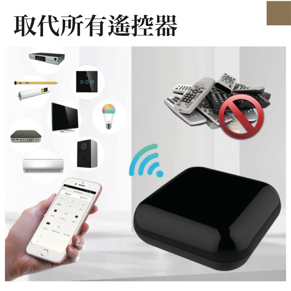 WIFI智能萬用遙控器｜紅外線｜射頻315｜433｜tuya samrt｜手機控制-細節圖2