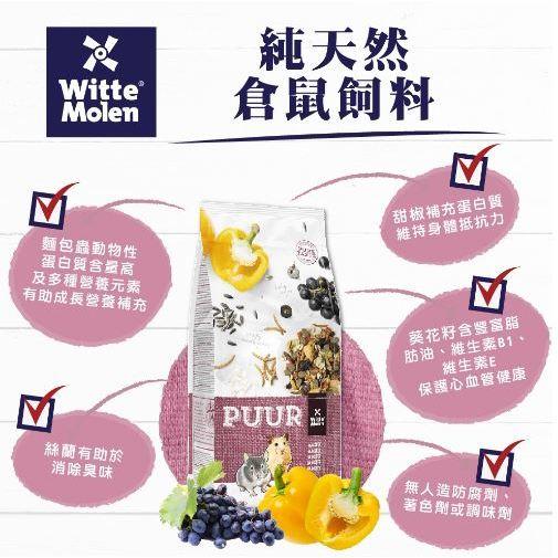 🍖火腿小舖🍖 偉特 PUUR 純天然倉鼠飼料 迷你倉鼠飼料 倉鼠主食 倉鼠飼料 寵物鼠飼料 鼠主食 倉鼠糧 倉鼠主食 楓-細節圖3