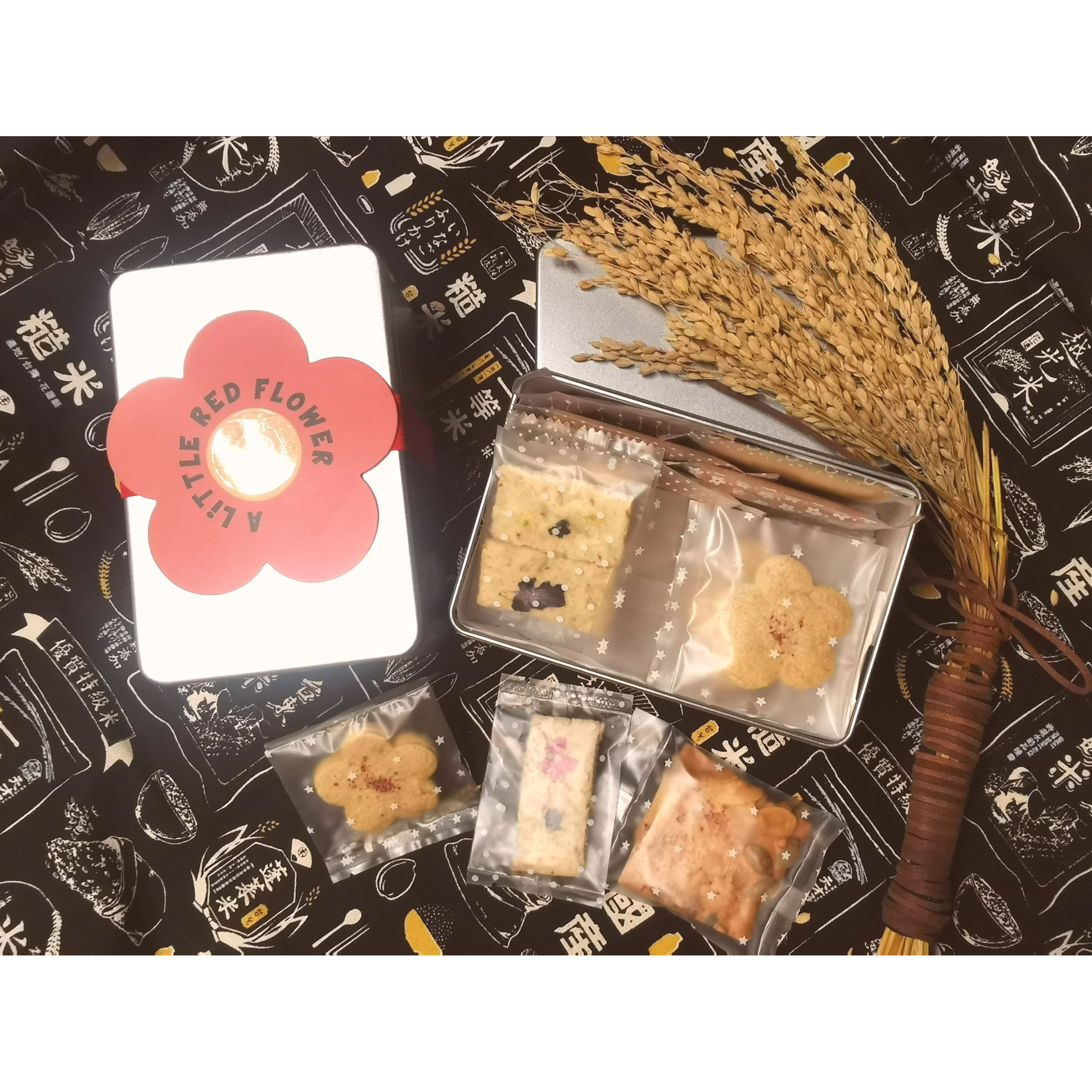 🍪米花花鐵盒餅乾🍪  ＂農糧署2023米糧精品伴手禮銀獎＂-細節圖3