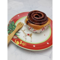 肉桂米卷(有麩)  ＂人氣第一，老饕讚嘆此生最好吃肉桂捲!!外國朋友認證cinnabon味道!!不敢吃肉桂的朋友都愛吃＂