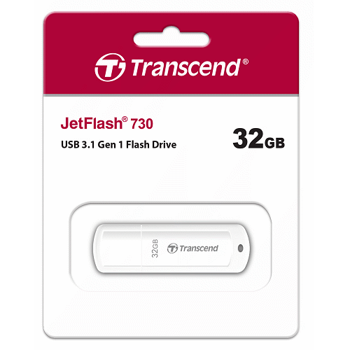 聯迅~來電更優惠 創見 TRANSCEND TS32GJF730 隨身碟 白 32GB