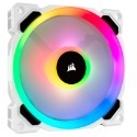 聯迅~來電更優惠 散熱器 海盜船Corsair LL120 RGB 120mm 雙光環PWM風扇/ 白 自取優惠洽詢-規格圖1