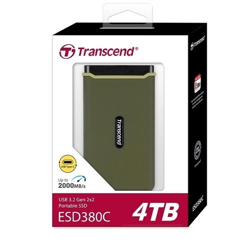 聯迅~來電更優惠 創見 TRANSCEND TS4TESD380C 4TB 外接式SSD固態硬碟