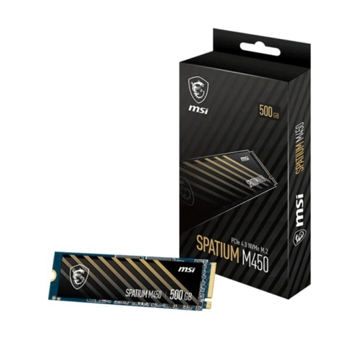 聯迅~來電更優惠 微星 MSI SPATIUM M450 PCIe 4.0 NVMe M.2 500GB SSD固態硬碟