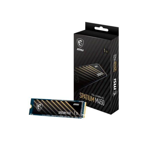 聯迅~來電更優惠 微星 MSI SPATIUM M450 PCIe 4.0 NVMe M.2 1TB SSD固態硬碟