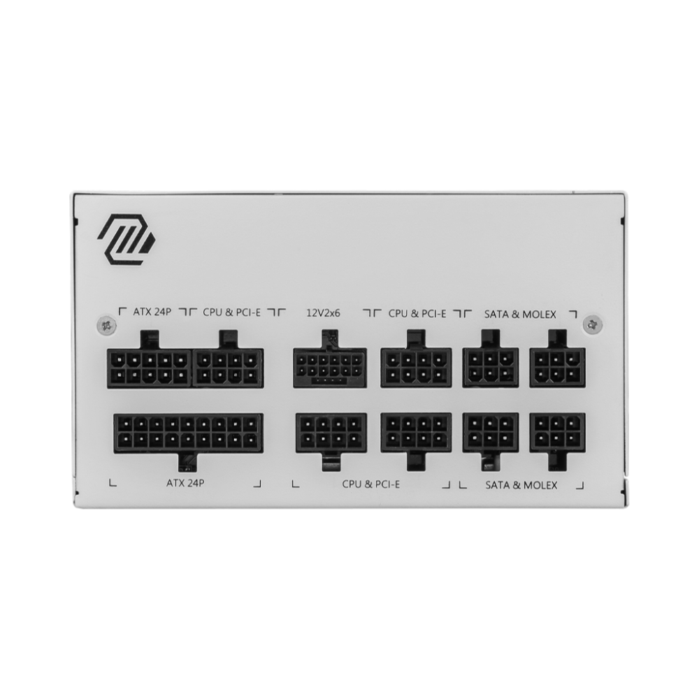 聯迅~來電更優惠 微星 MSI MAG A850GL PCIE5 WHITE 金牌 電源供應器-細節圖2