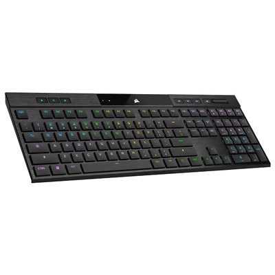 聯迅~來電更優惠 海盜船 K100 AIR 無線 RGB 電競鍵盤 超薄機械遊戲鍵盤-黑