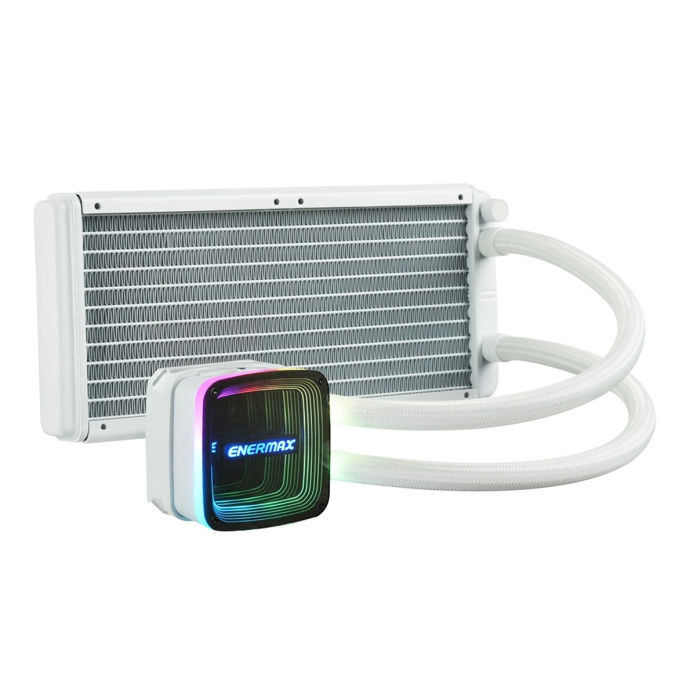 聯迅~來電更優惠  保銳 幻彩晶蝶 特仕版 240 ARGB 一體式CPU 水冷散熱器-雪白版-細節圖3