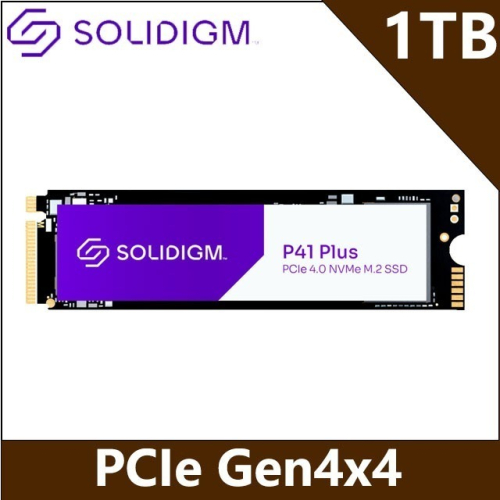 聯迅~來電更優惠 Solidigm(原INTEL) P41 PLUS 1T M.2 PCI-E 固態硬碟
