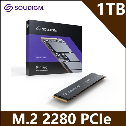 聯迅~來電更優惠 Solidigm(原INTEL) P44 Pro 1TB M.2 PCI-E 固態硬碟