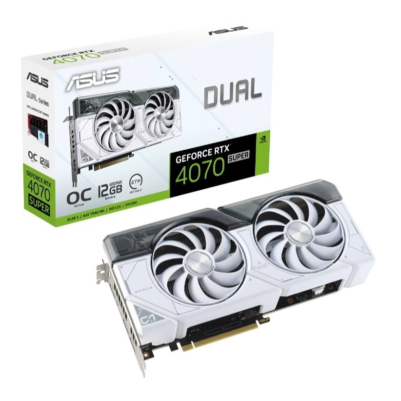 聯迅~來電更優惠 華碩 DUAL RTX4070S-O12G WHITE-細節圖2