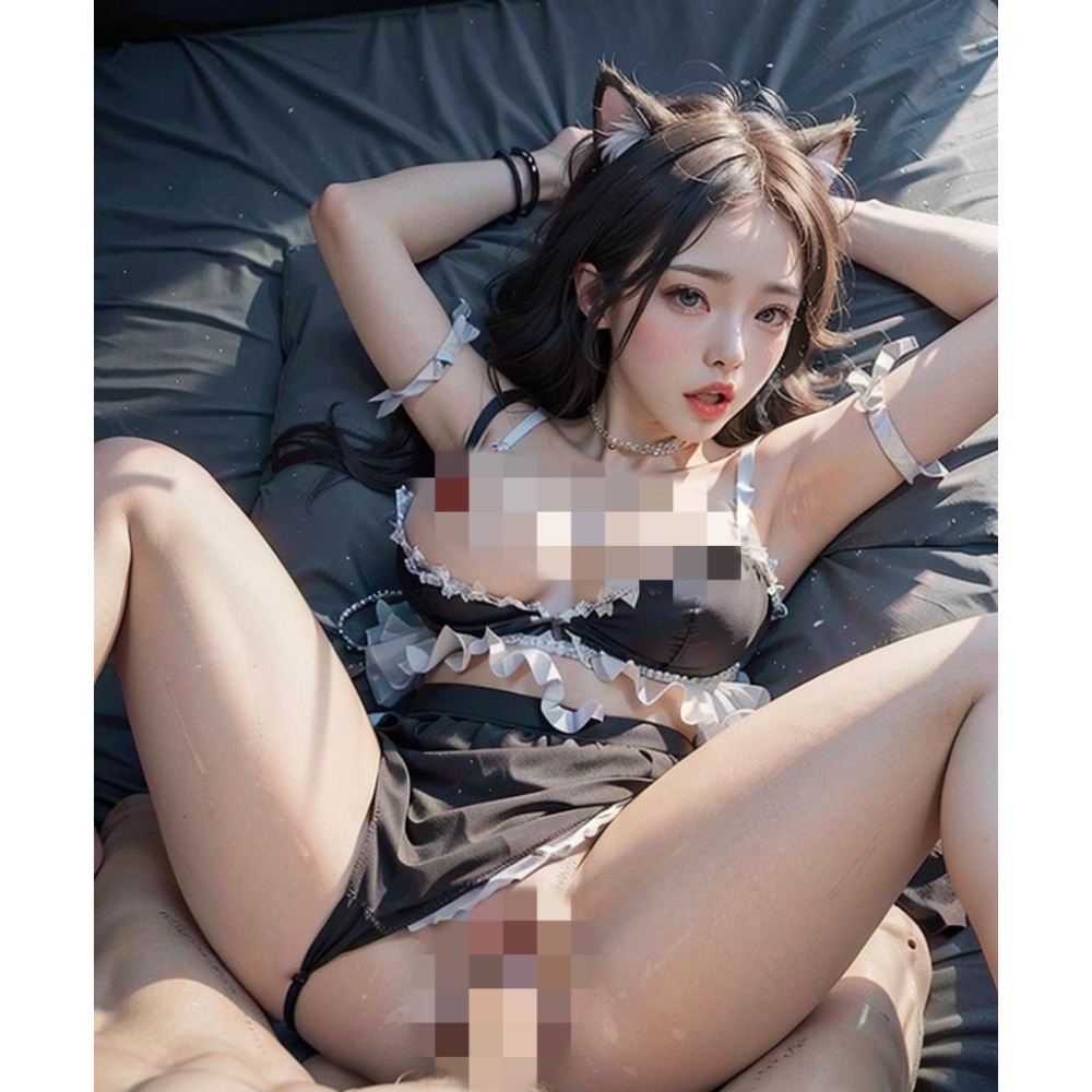 ML1 Next Generation Album 次世代 AI 數位寫真集 電子寫真 韓式 巨乳 做愛 女上位 抽插-細節圖9