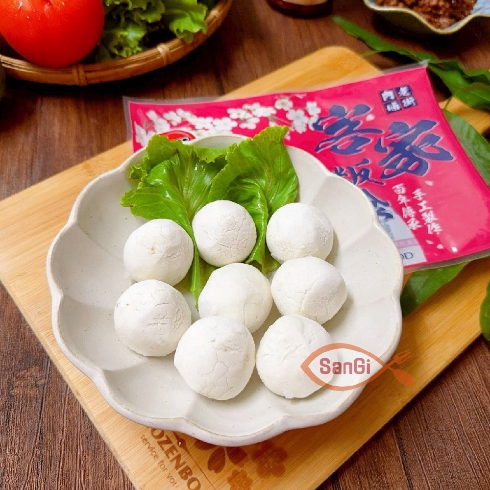 【賣魚的家】 內埔老街手工古法客家鹹湯圓 (280G/8顆)-細節圖4