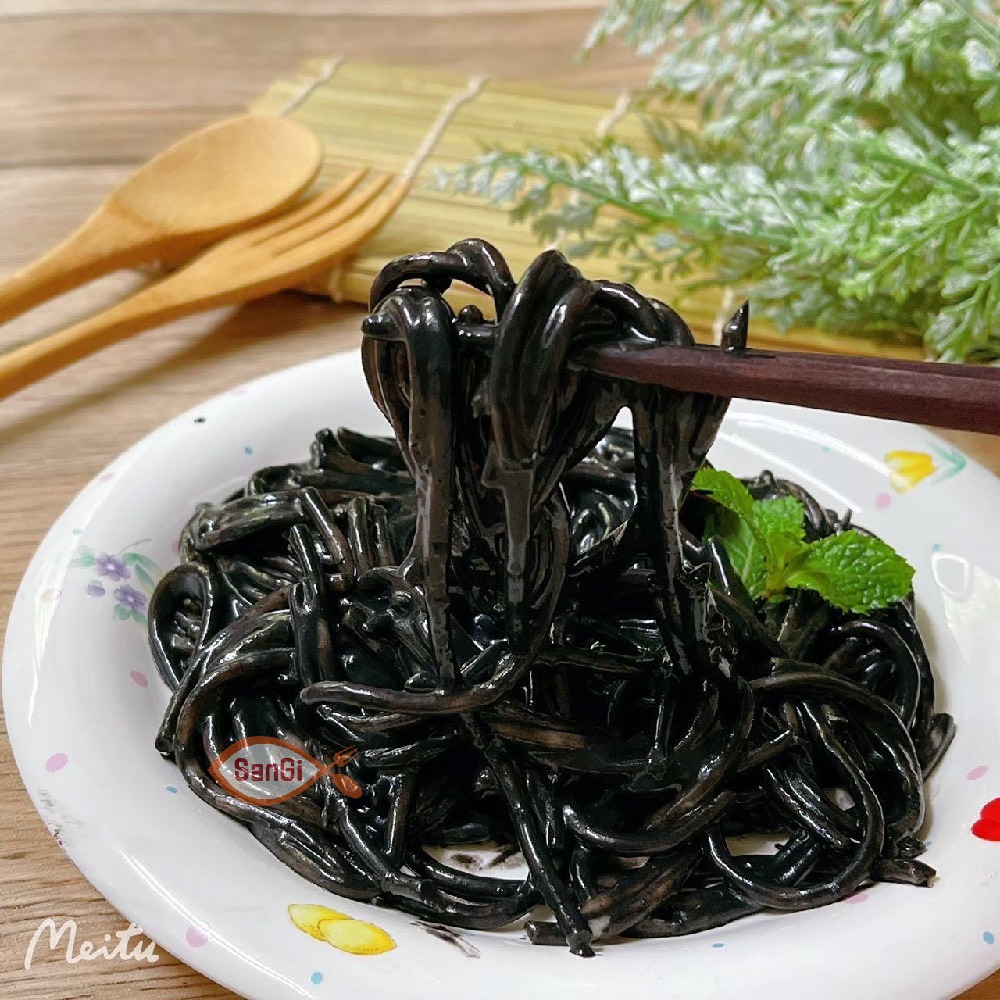 【賣魚的家】經典義大利麵250g (白醬培根／番茄肉醬／墨魚／奶香青醬／雙醬明太子)-細節圖6