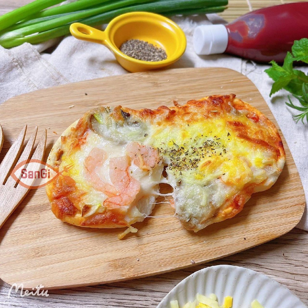 【賣魚的家】長圓PIZZA(培根/總匯/牛肉/夏威夷)-細節圖2