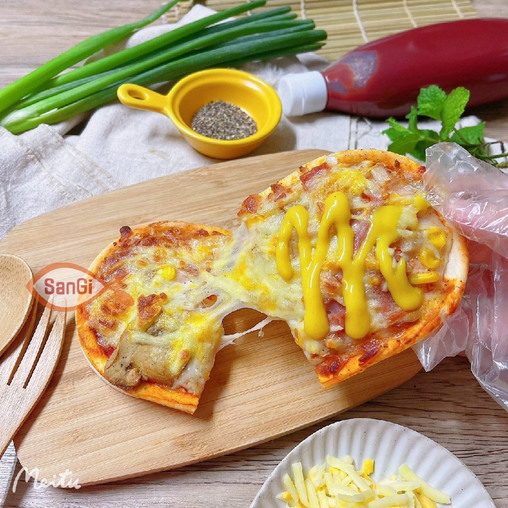 【賣魚的家】長圓PIZZA(培根/總匯/牛肉/夏威夷)-細節圖4