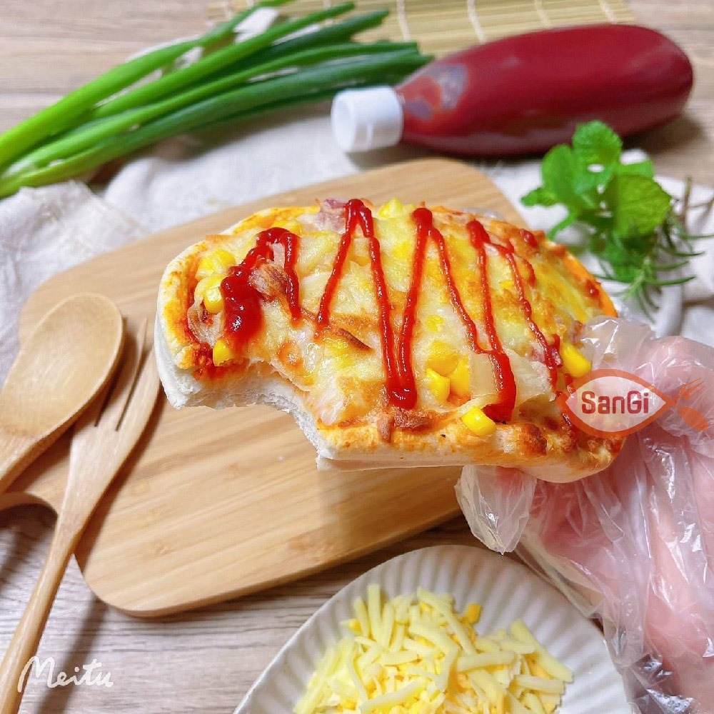 【賣魚的家】長圓PIZZA(培根/總匯/牛肉/夏威夷)-細節圖5