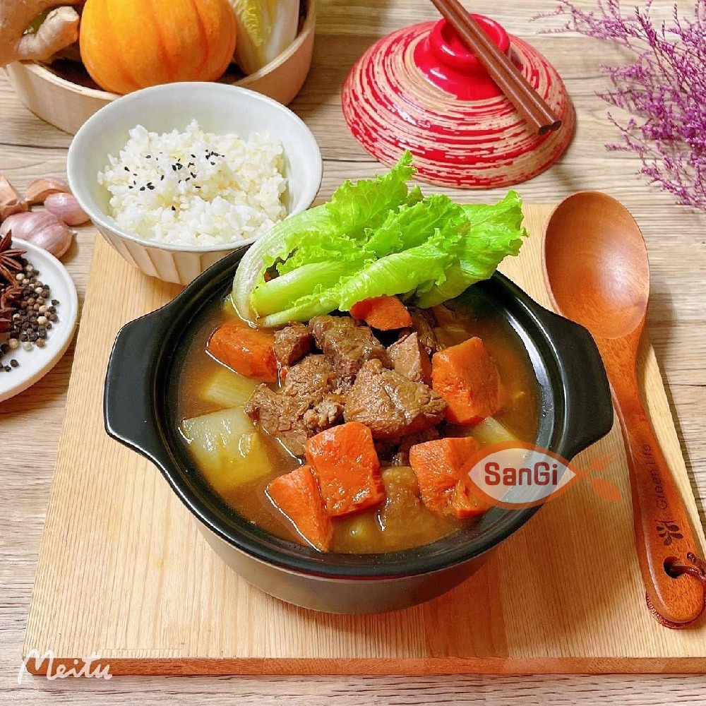 【賣魚的家】金門高粱半筋半肉牛肉爐(1100g/盒)-細節圖2