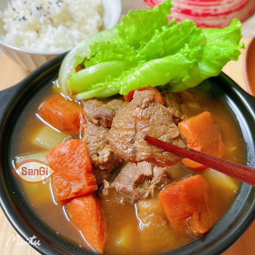 【賣魚的家】金門高粱半筋半肉牛肉爐(1100g/盒)-細節圖3