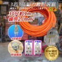 《台灣製造》3P動力線附過載 新安規 工業延長線 自動斷電功能 專利防塵 3插座動力延長線 BSMI認證 R54650-規格圖5
