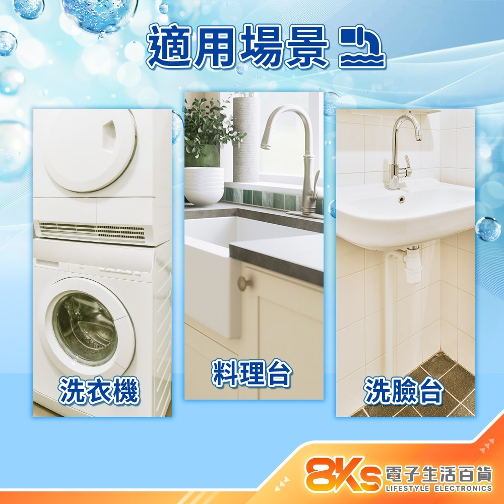 《現貨》伸縮型耐用排水管 可彎/可長/可短 PP無毒材質 不易斷裂 輕鬆DIY 簡單快速 洗衣機排水管 料理台 洗臉台-細節圖3