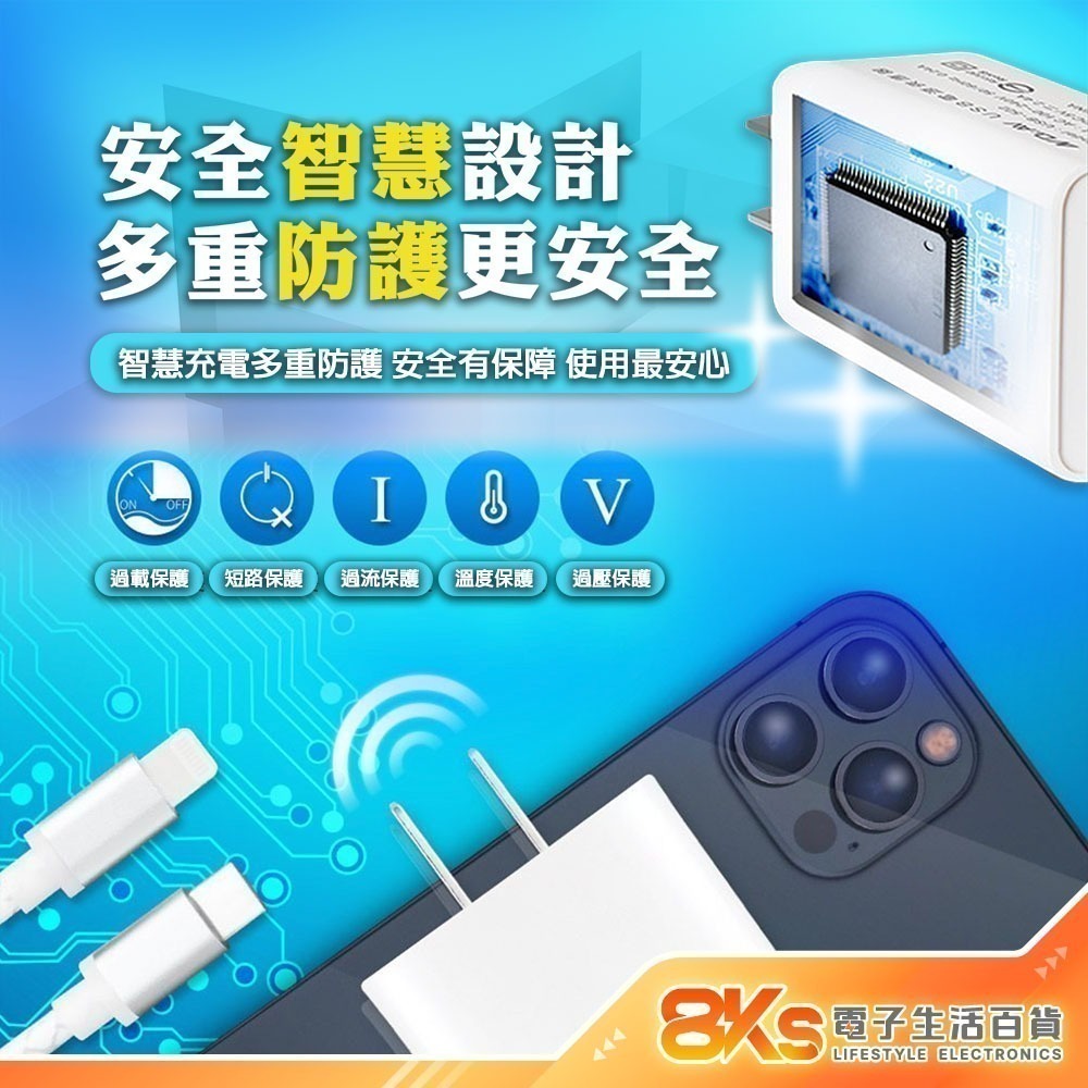 《附發票》USB急速智能充電器 豆腐頭 充電頭 輕巧、方便攜帶 國際電壓設計，全球通用 BSMI認證-細節圖3