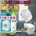 《最新安規》(附發票)節能壁插分接器 三面插 1開2插 轉向插頭 防火PC材質 BSMI字號R51380-規格圖8