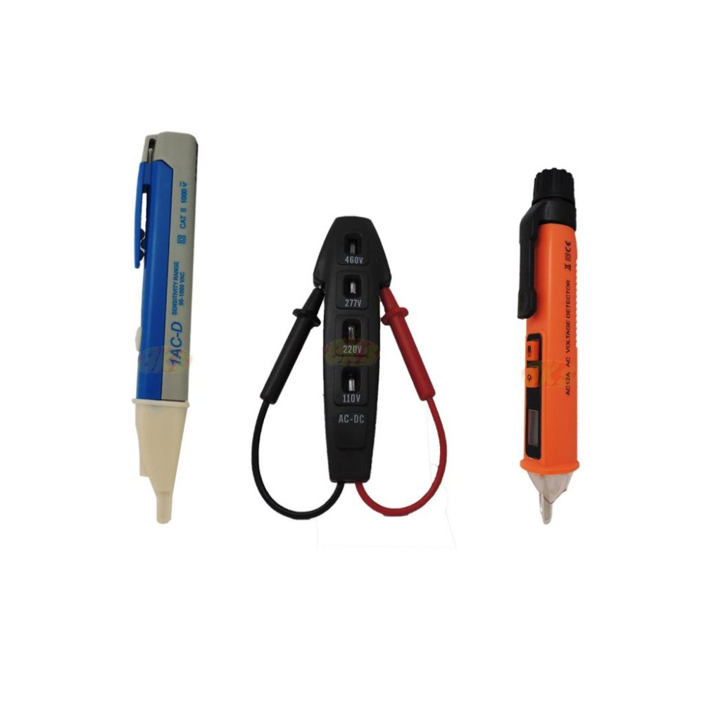 《台灣現貨》聲響型測電筆、四合一多功能測電筆(不用電池)、 非接觸型靈敏度可調液晶顯示驗電筆-細節圖2