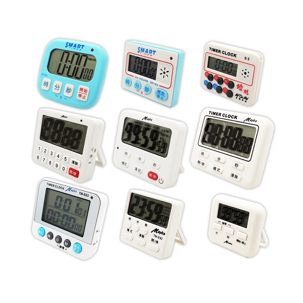 《附發票》多樣式電子計時器 可計時、倒數、鬧鈴 操作簡單、清晰精準 烹飪、美髮、運動、會議等等-細節圖2