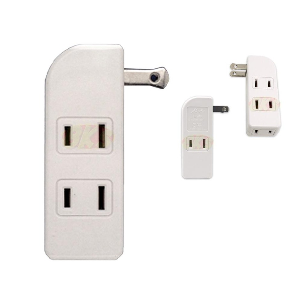 《附發票》Mayka 明家  4插座3面側插 高阻燃側面插轉接器 附透明防塵蓋 BSMI驗證R31714-細節圖2