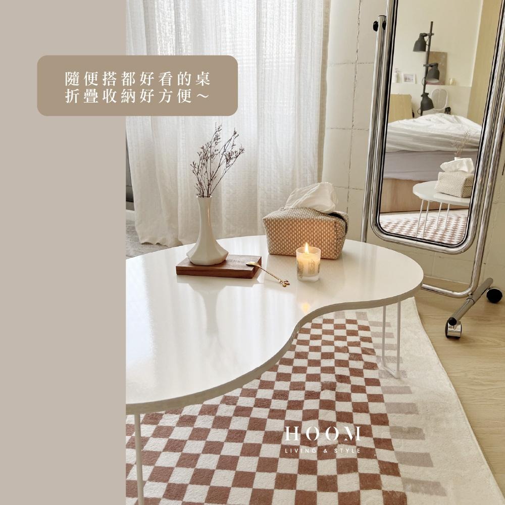 禾慕現貨🇰🇷 正韓純白折疊桌 豌豆桌 懶人桌 和室桌 收納桌 折疊小桌 小茶几 折疊桌子 矮桌 小桌子 折疊矮桌-細節圖3