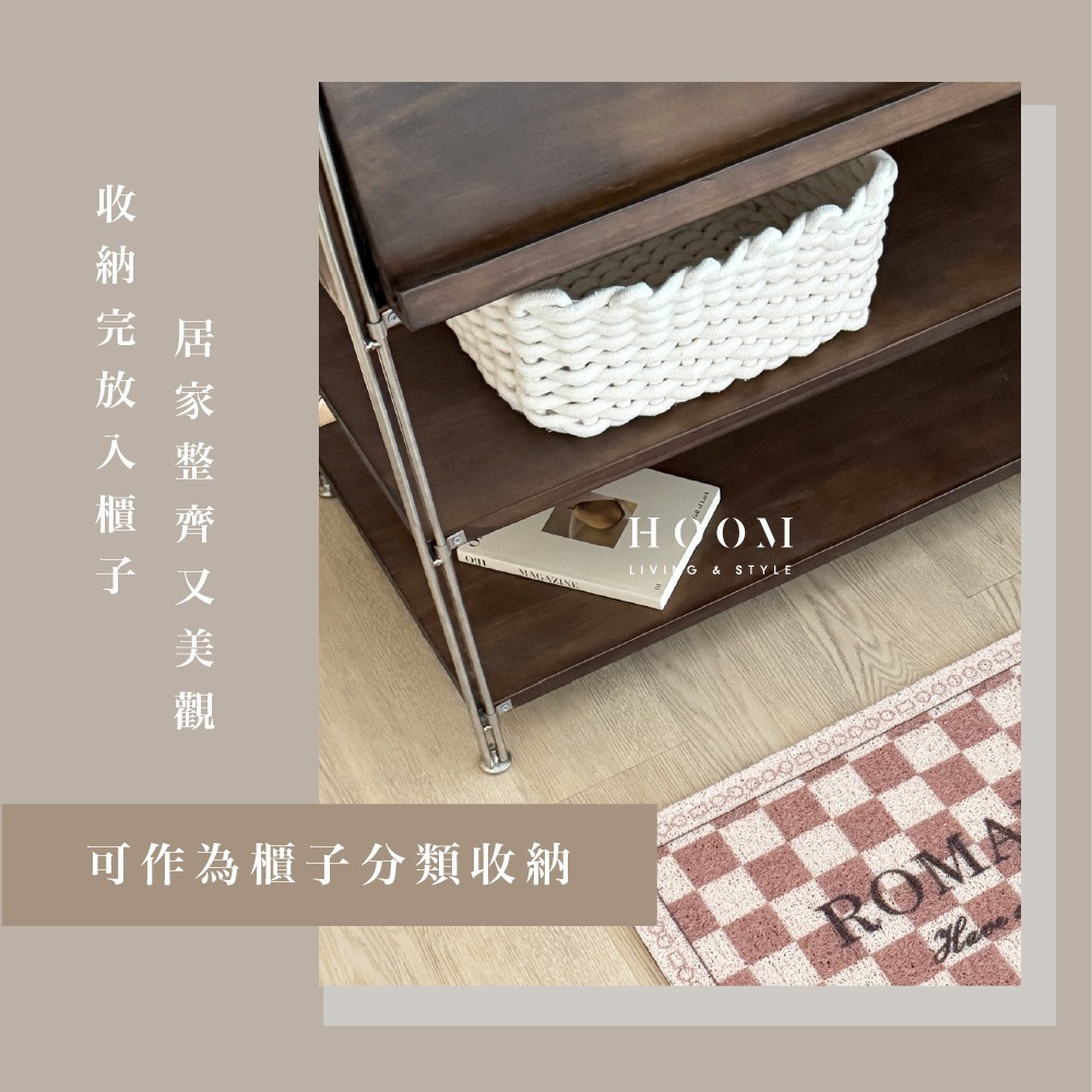 禾慕現貨🇹🇼 韓系編織置物籃 衣物收納籃 編織收納籃 收納籃 衣物籃 小物收納 提把收納籃  居家收納 置物籃編織-細節圖3