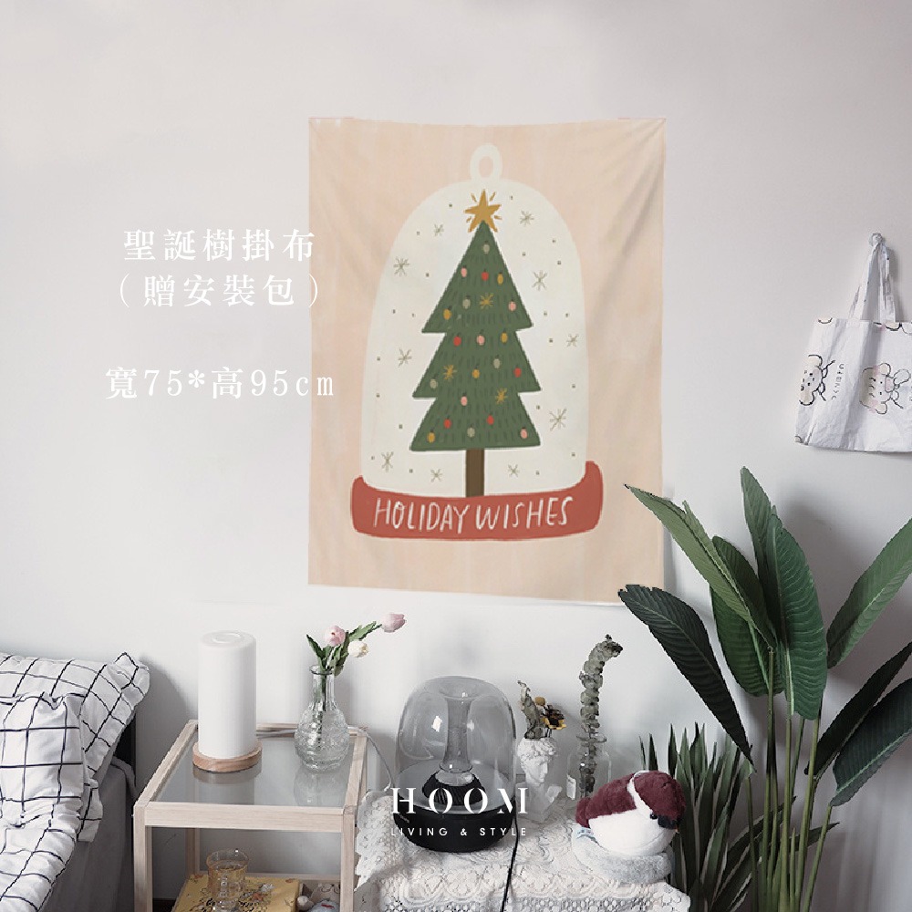 禾慕現貨🇹🇼 聖誕節裝飾 聖誕裝飾 聖誕掛布 聖誕樹掛布 聖誕佈置 聖誕掛毯 聖誕布 掛布 聖誕掛布現貨 聖誕節布-規格圖9